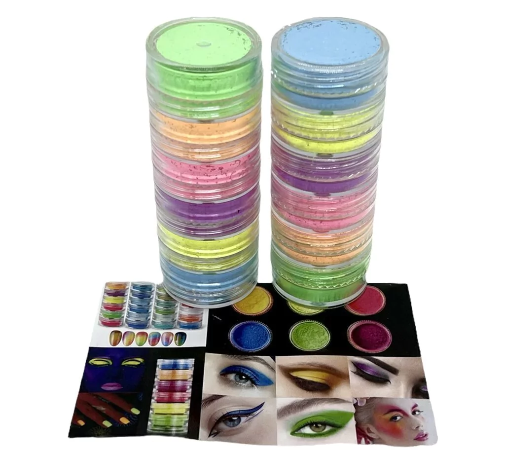 Miniatura 2 de Pigmentos pastel Make UP y uñas 6 colores